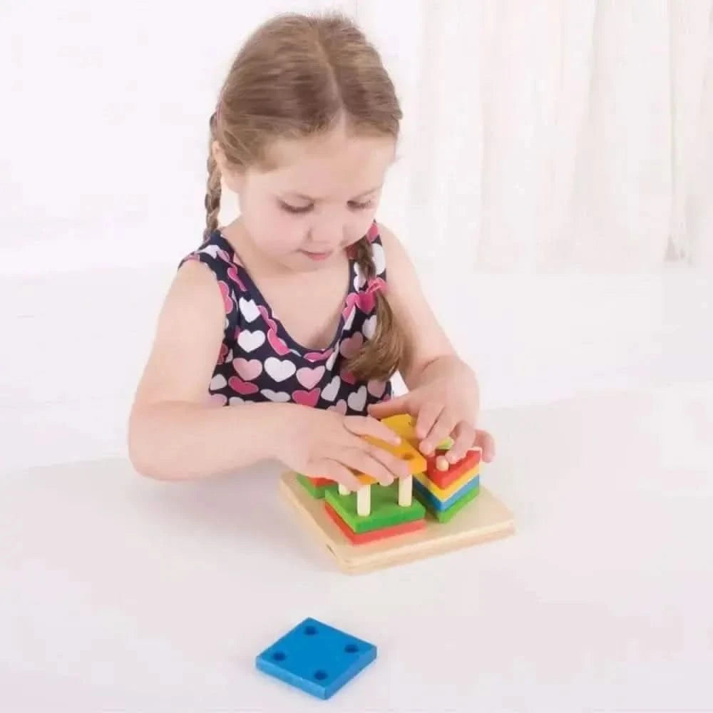 Bigjigs First Four Shape Sorter-Bigjigs First Four Shape Sorter