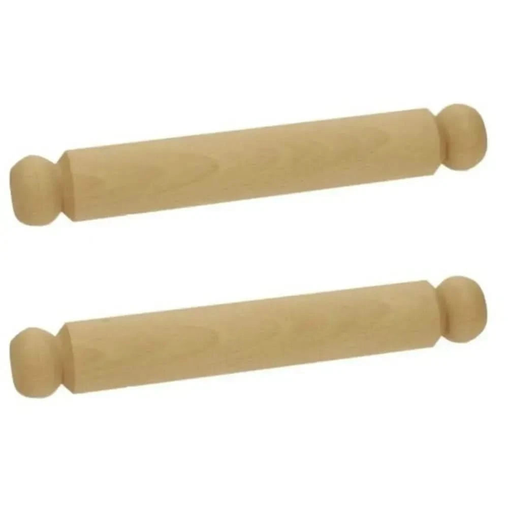 Bigjigs Large Rolling Pin Pack of 2-Bigjigs Large Rolling Pin Pack of 2