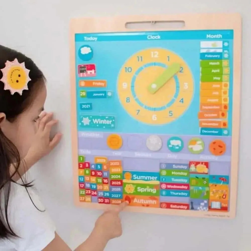 Bigjigs Magnetic Weather Board-Bigjigs Magnetic Weather Board
