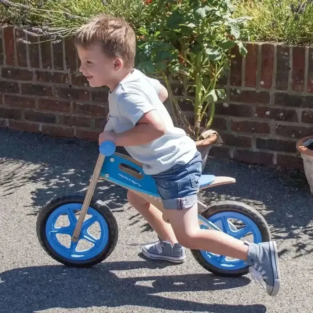 Bigjigs My First Balance Bike Blue-Bigjigs My First Balance Bike Blue
