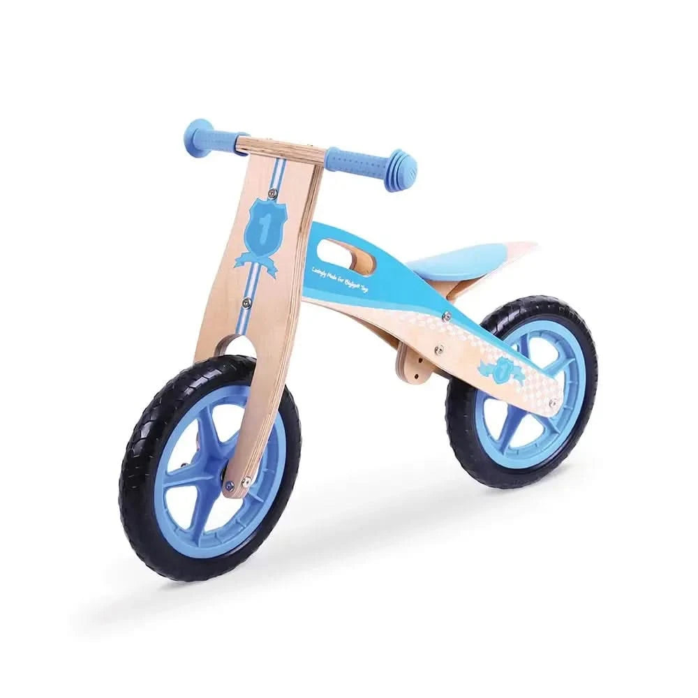 Bigjigs My First Balance Bike Blue-Bigjigs My First Balance Bike Blue