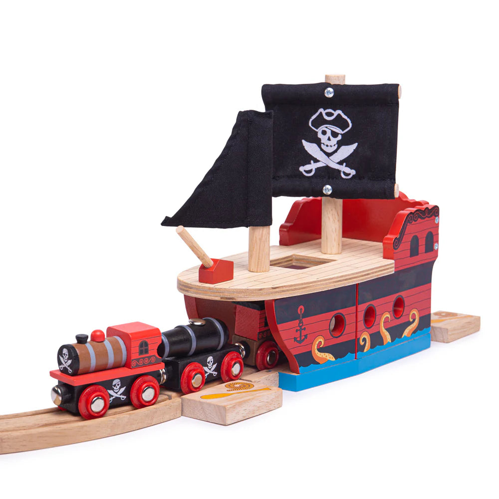 Bigjigs Pirate Galleon-Bigjigs Pirate Galleon