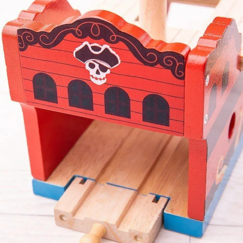 Bigjigs Pirate Galleon-Bigjigs Pirate Galleon