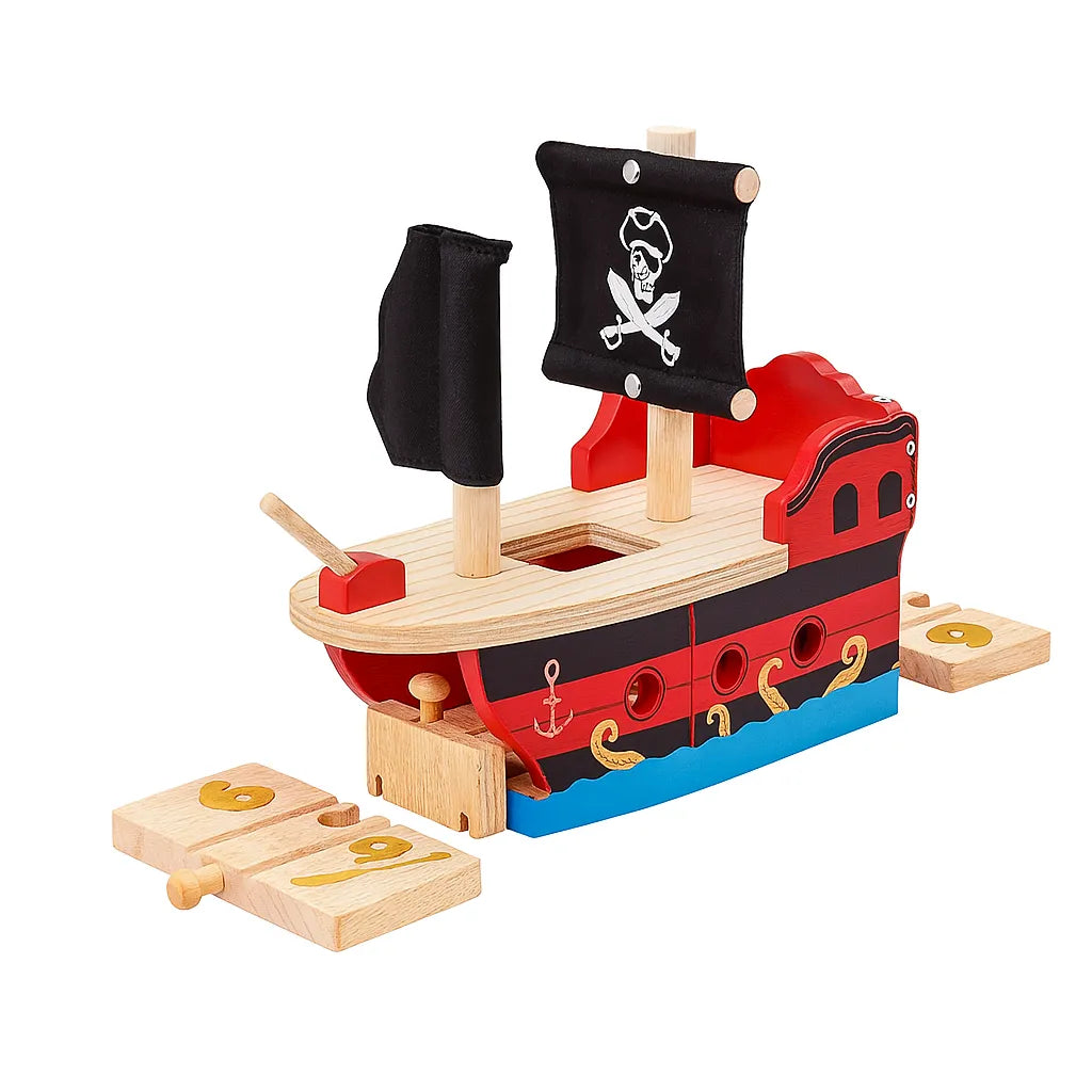 Bigjigs Pirate Galleon-Bigjigs Pirate Galleon