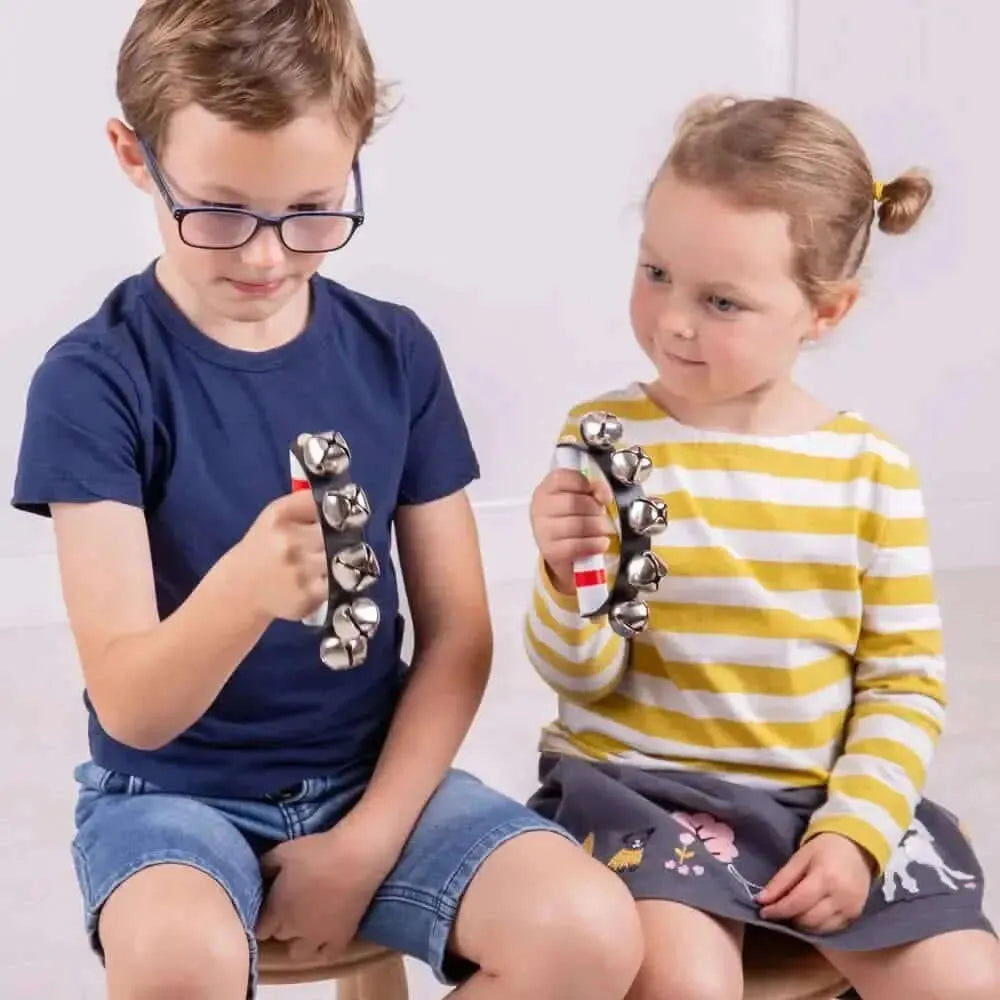 Bigjigs Snazzy Handbells-Bigjigs Snazzy Handbells