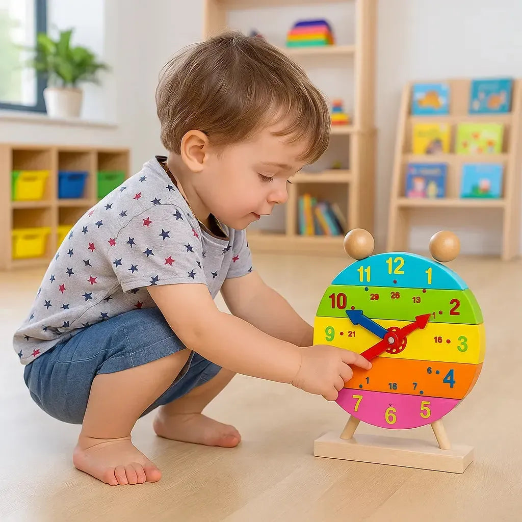 Bigjigs Stacking Clock-Bigjigs Stacking Clock