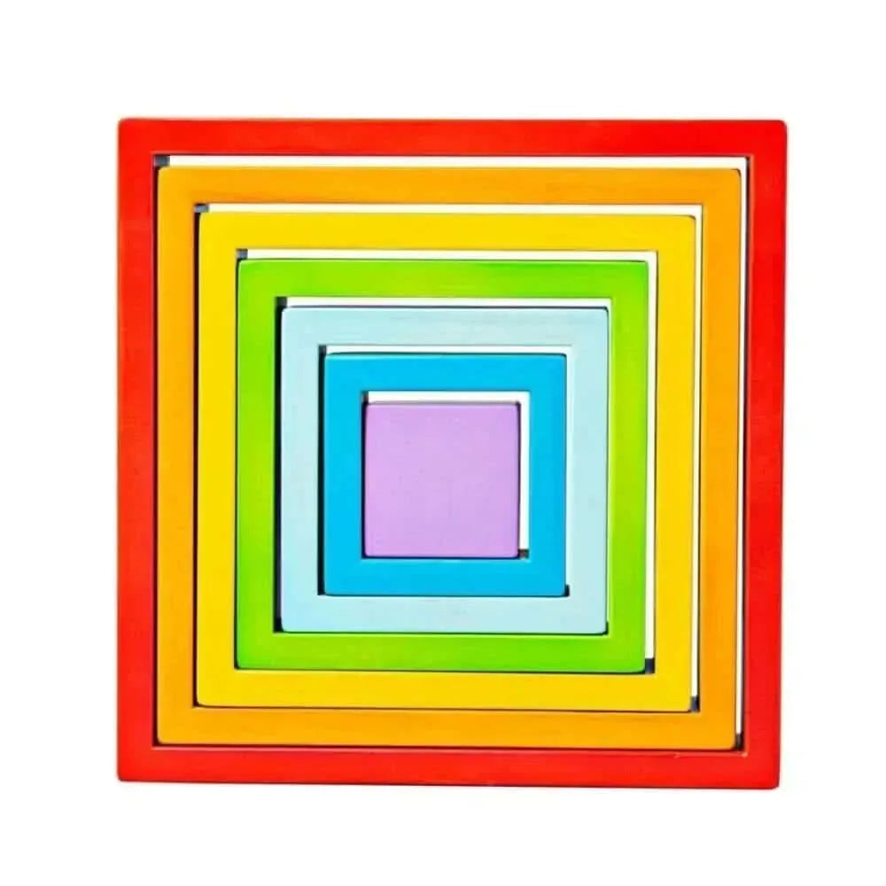 Bigjigs Stacking Squares-Bigjigs Stacking Squares