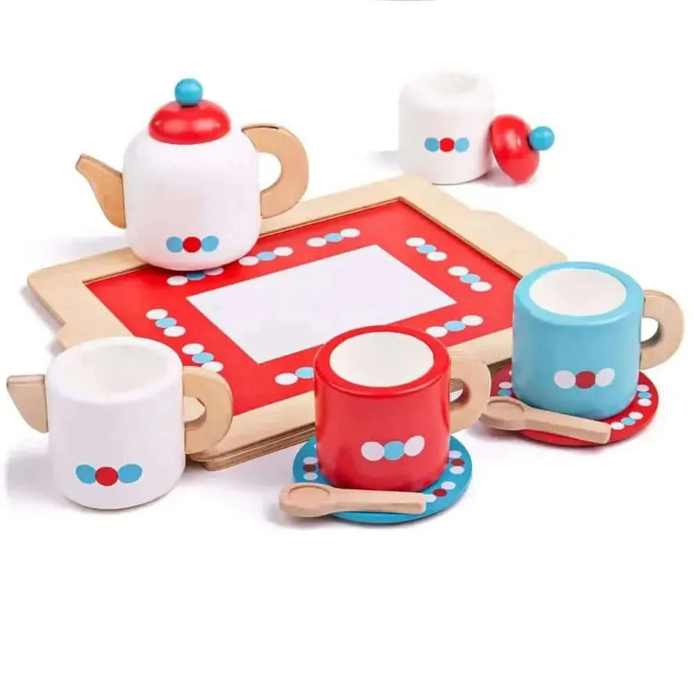 BigJigs Tea Set on a Tray-BigJigs Tea Set on a Tray