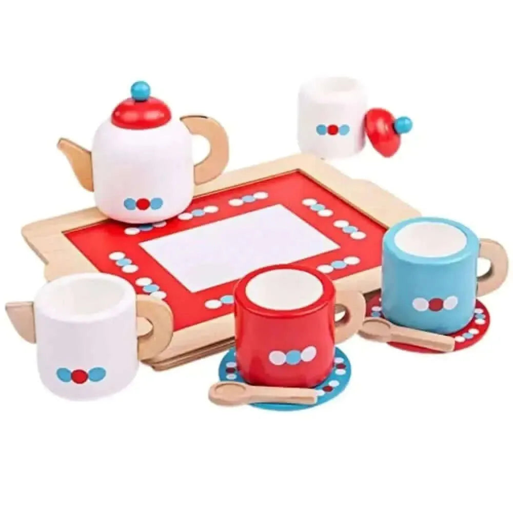 BigJigs Tea Set on a Tray-BigJigs Tea Set on a Tray