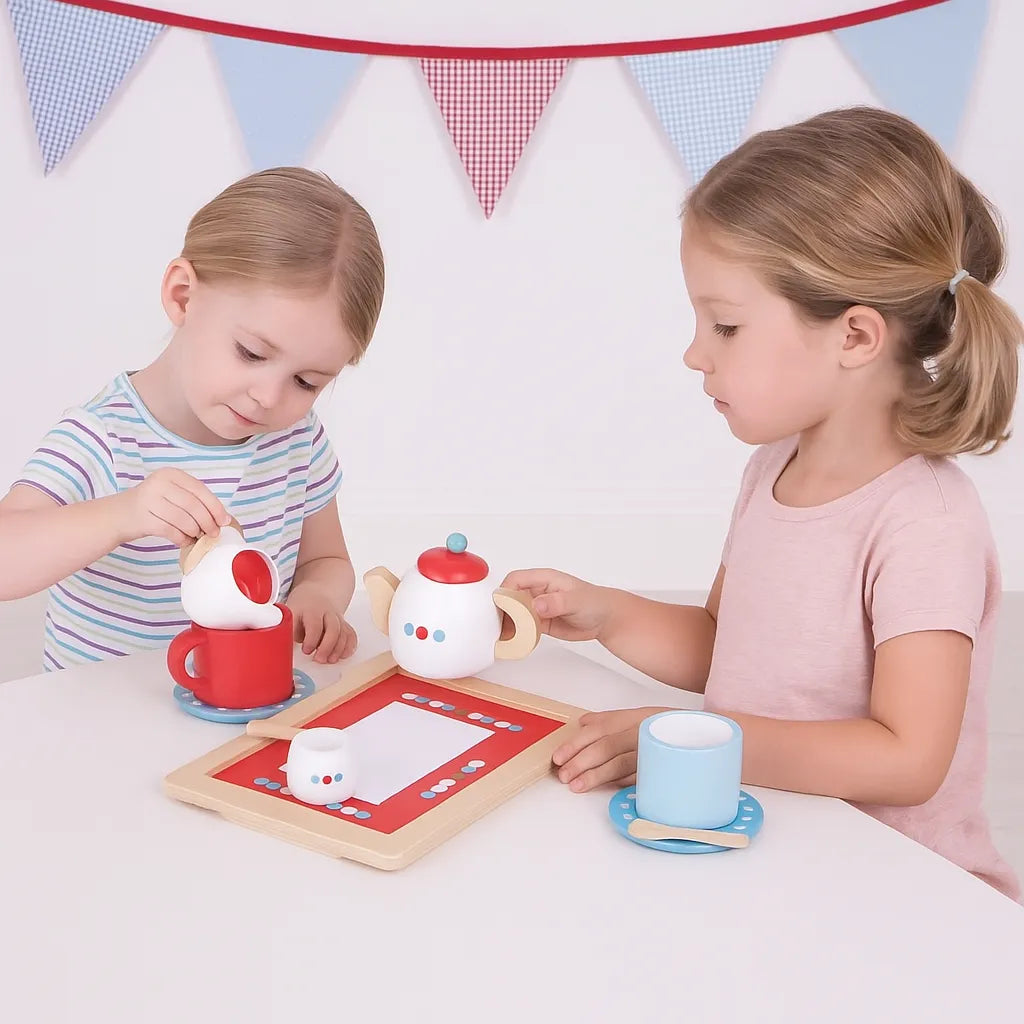 BigJigs Tea Set on a Tray-BigJigs Tea Set on a Tray