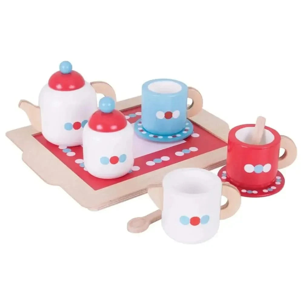 BigJigs Tea Set on a Tray-BigJigs Tea Set on a Tray