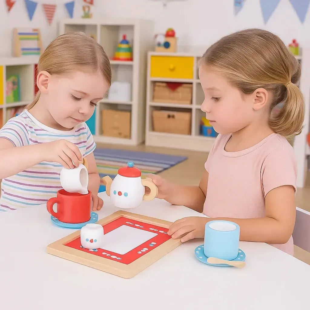 BigJigs Tea Set on a Tray-BigJigs Tea Set on a Tray