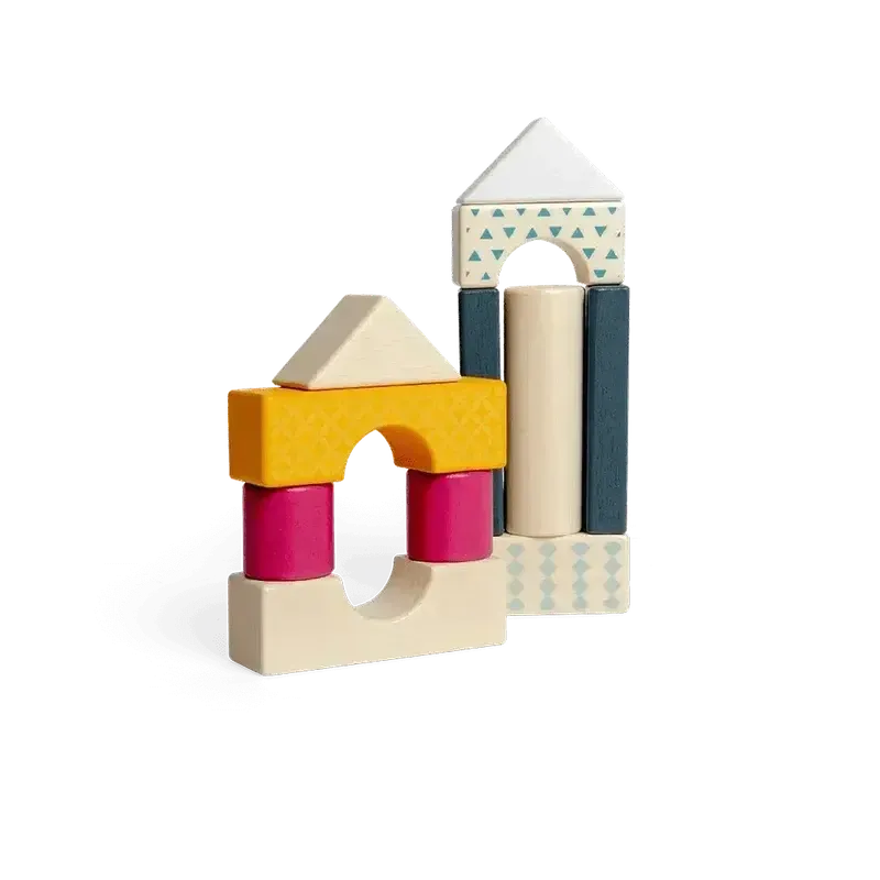 Bigjigs Toys - FSC Drum of 50 Blocks-Bigjigs Toys - FSC Drum of 50 Blocks