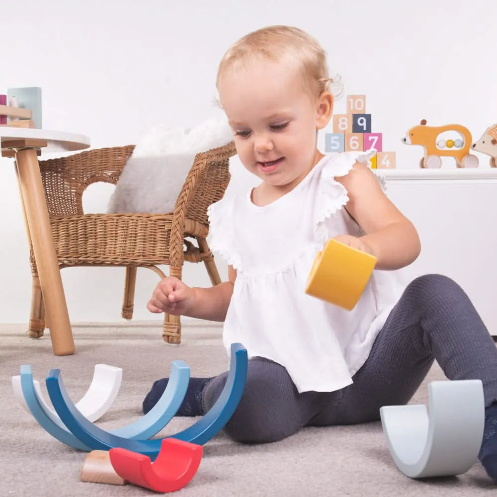 Bigjigs Toys - FSC Rainbow Arches-Bigjigs Toys - FSC Rainbow Arches