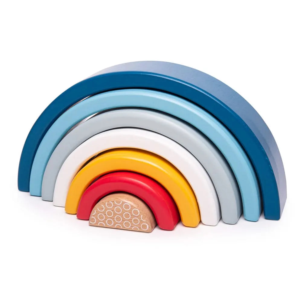 Bigjigs Toys - FSC Rainbow Arches-Bigjigs Toys - FSC Rainbow Arches