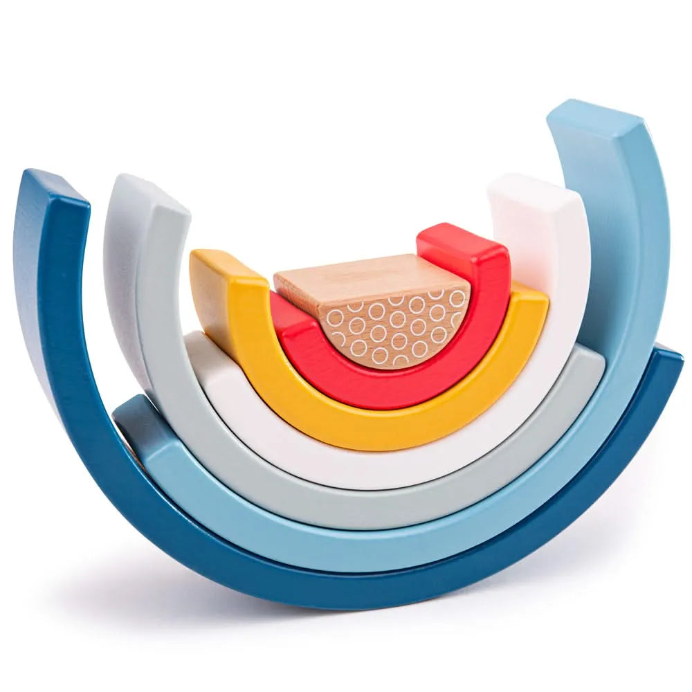 Bigjigs Toys - FSC Rainbow Arches-Bigjigs Toys - FSC Rainbow Arches