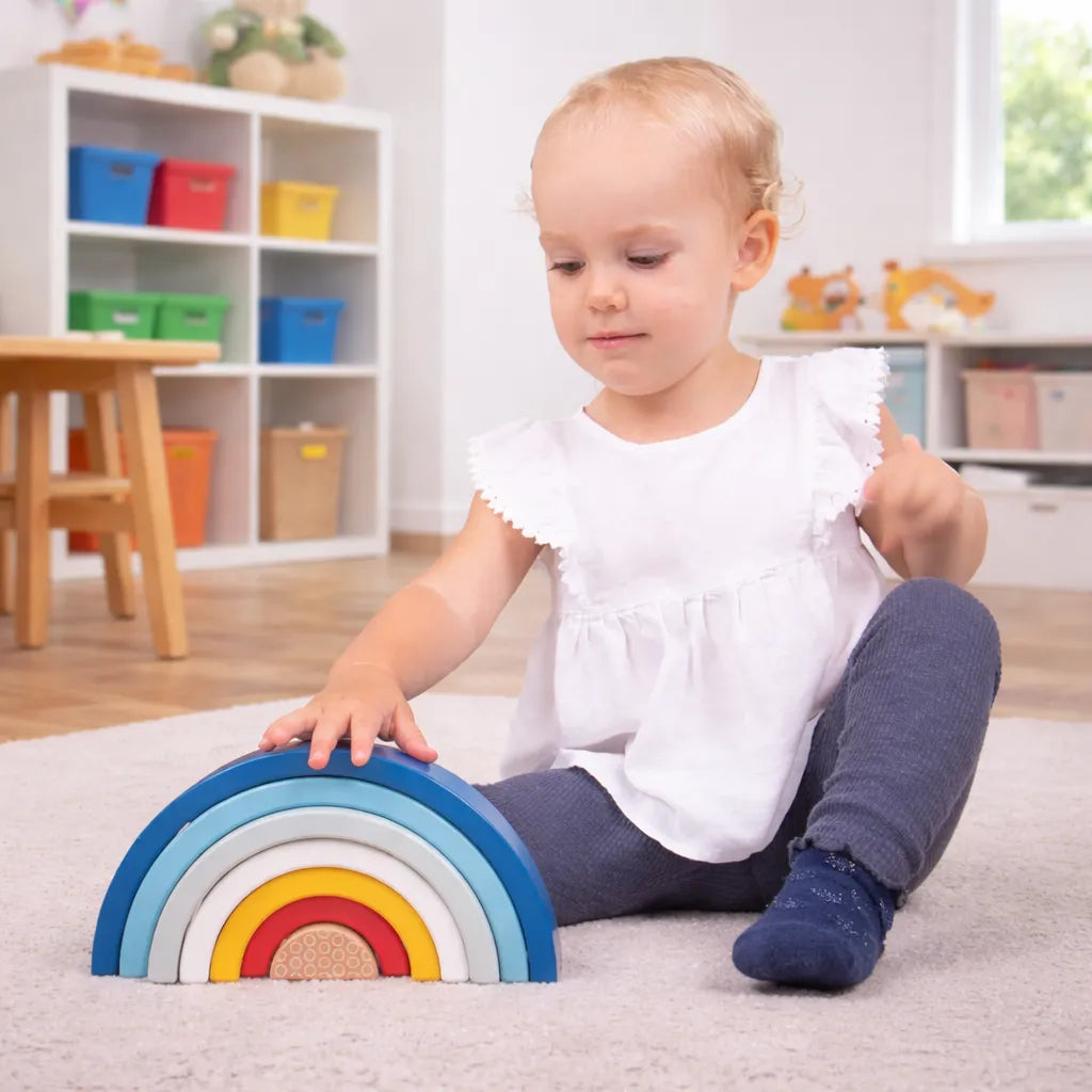 Bigjigs Toys - FSC Rainbow Arches-Bigjigs Toys - FSC Rainbow Arches