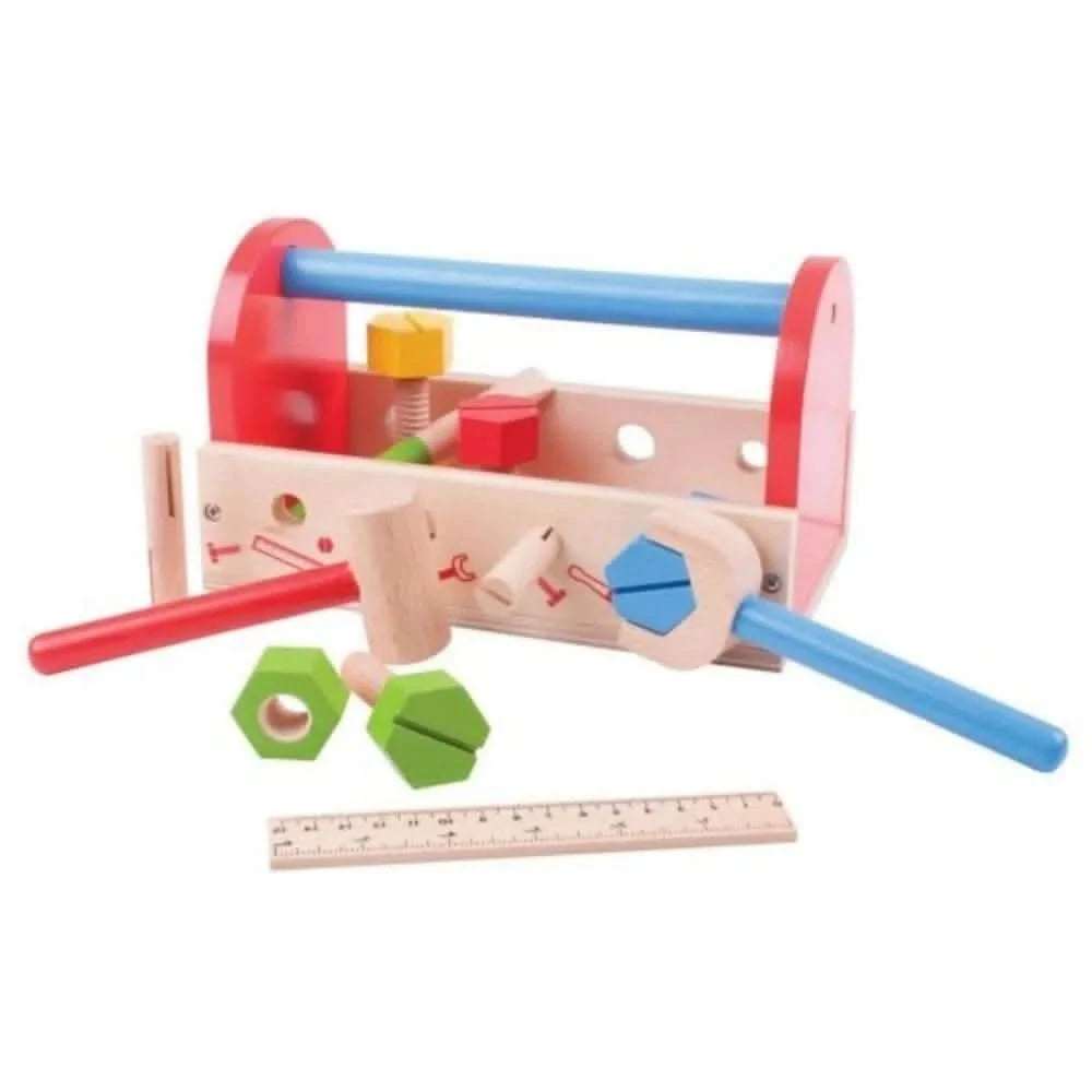 Bigjigs Toys Wooden My Tool Box-Bigjigs Toys Wooden My Tool Box