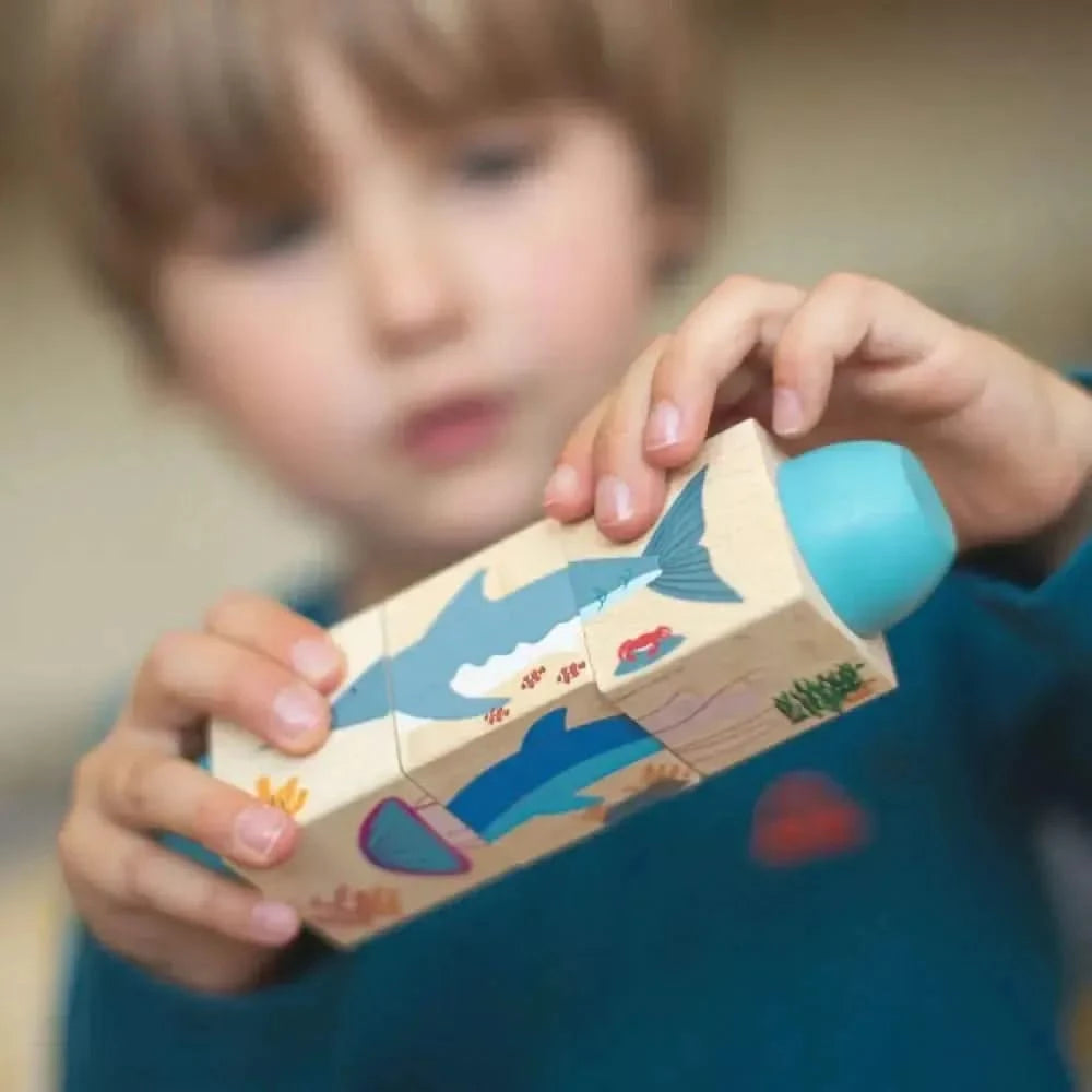 Bigjigs Under the Sea Twist Blocks-Bigjigs Under the Sea Twist Blocks