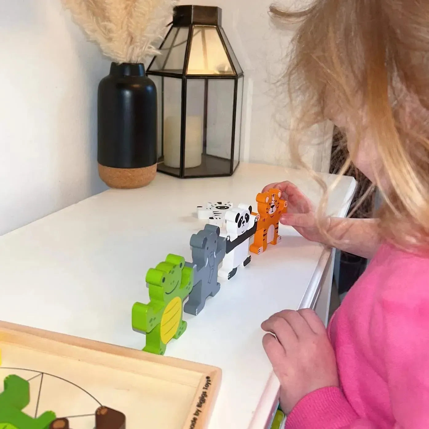 Bigjigs Wild Animal Stacker-Bigjigs Wild Animal Stacker