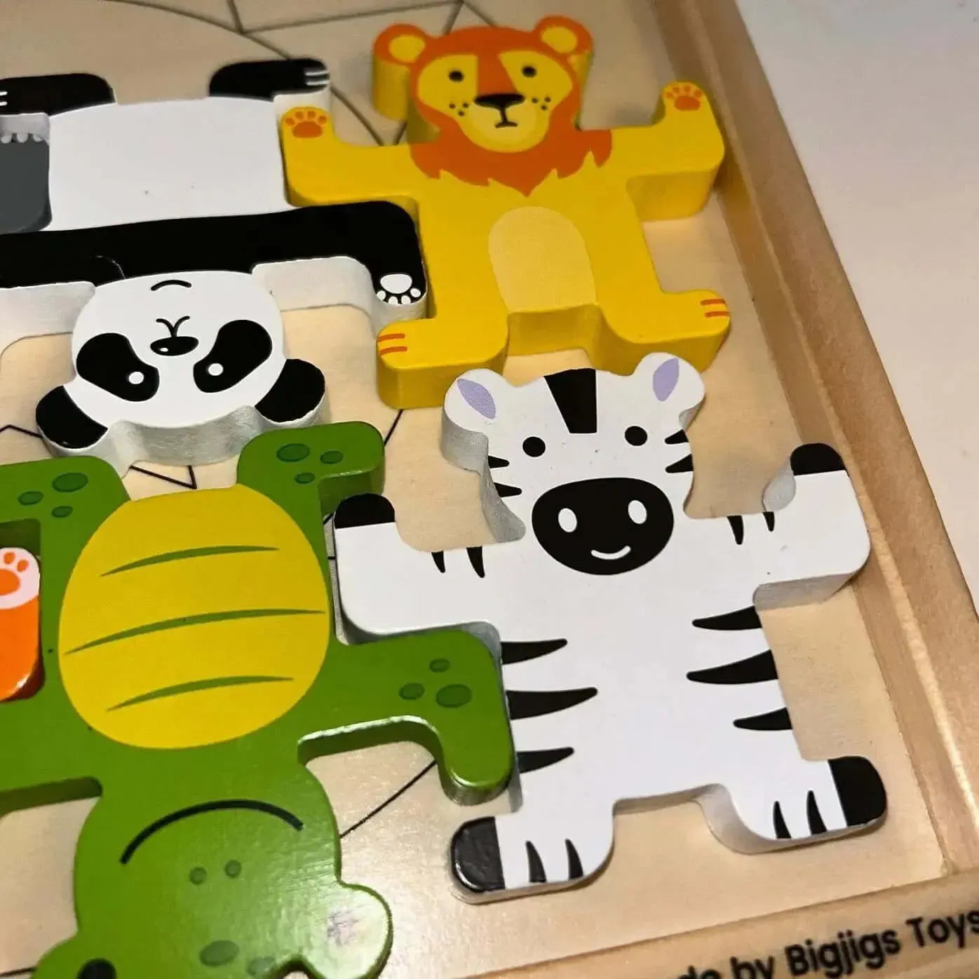 Bigjigs Wild Animal Stacker-Bigjigs Wild Animal Stacker