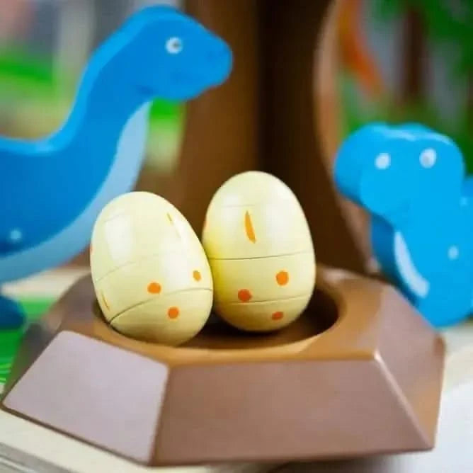 Bigjigs Wooden Dinosaur Island Playset-Bigjigs Wooden Dinosaur Island Playset