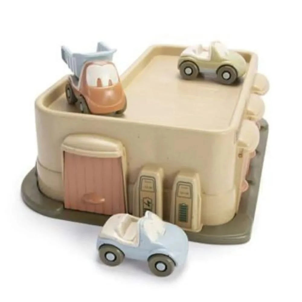 BIO Garage with 3 bio fun cars-BIO Garage with 3 bio fun cars