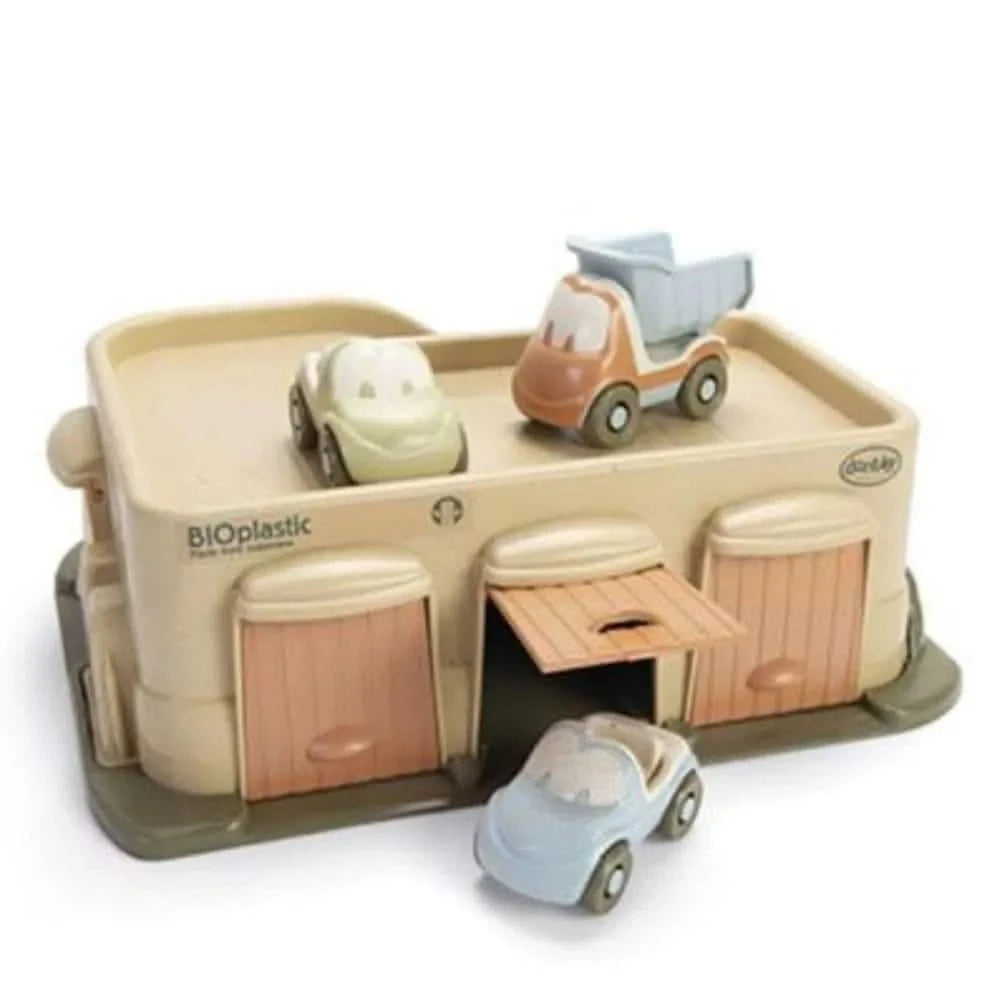 BIO Garage with 3 bio fun cars-BIO Garage with 3 bio fun cars