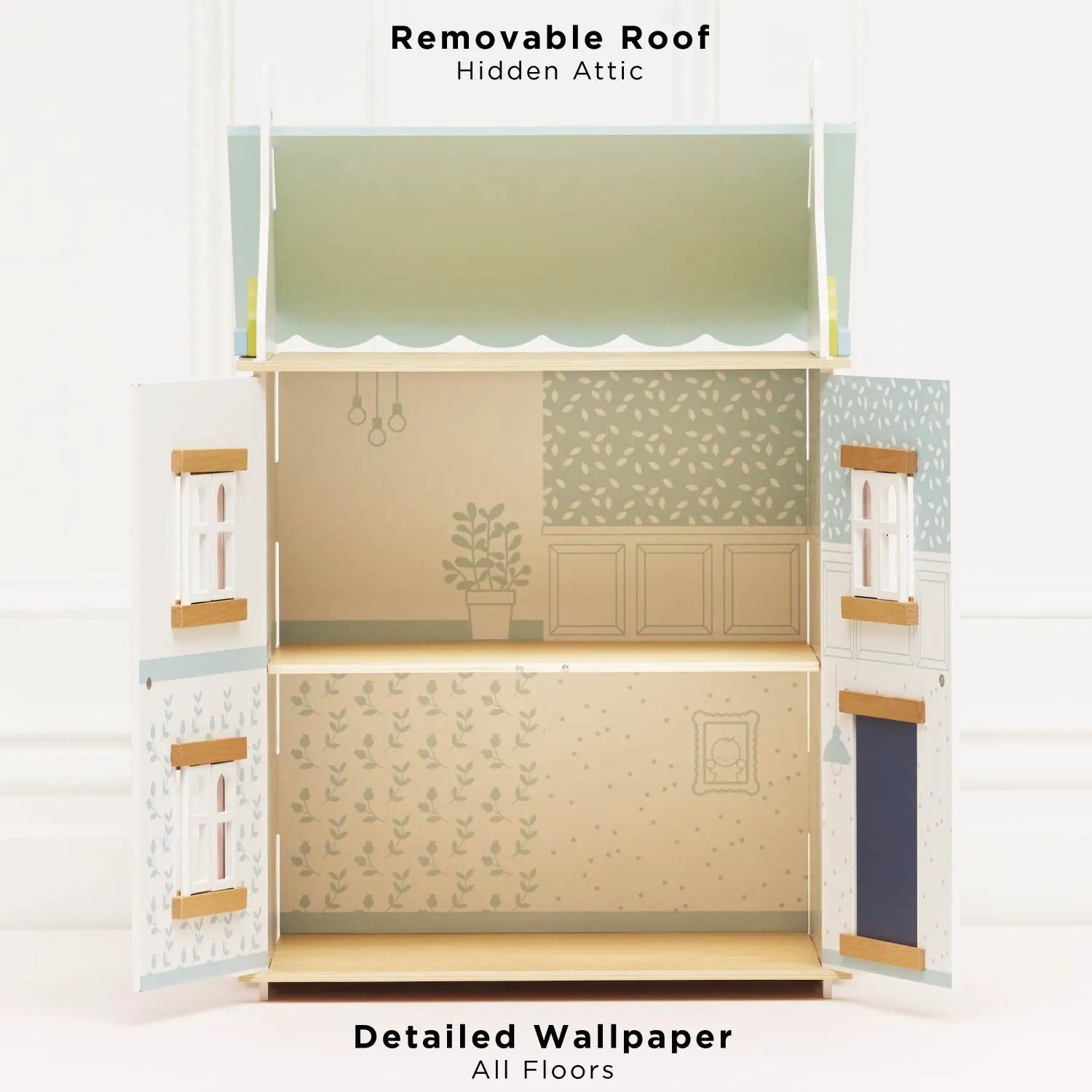 Bluebelle Wooden Dolls House-Bluebelle Wooden Dolls House