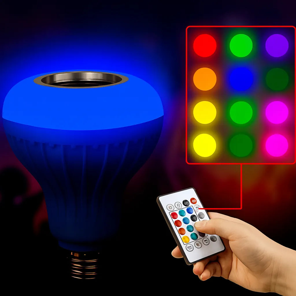 Bluetooth Light & Speaker Bulb-Bluetooth Light & Speaker Bulb