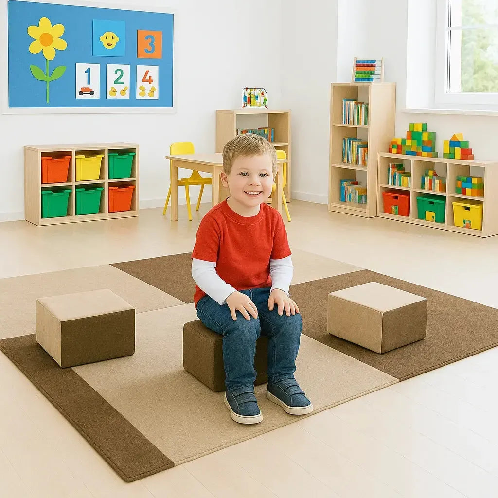 Boxy Buffets Set of 4-Boxy Buffets Set of 4