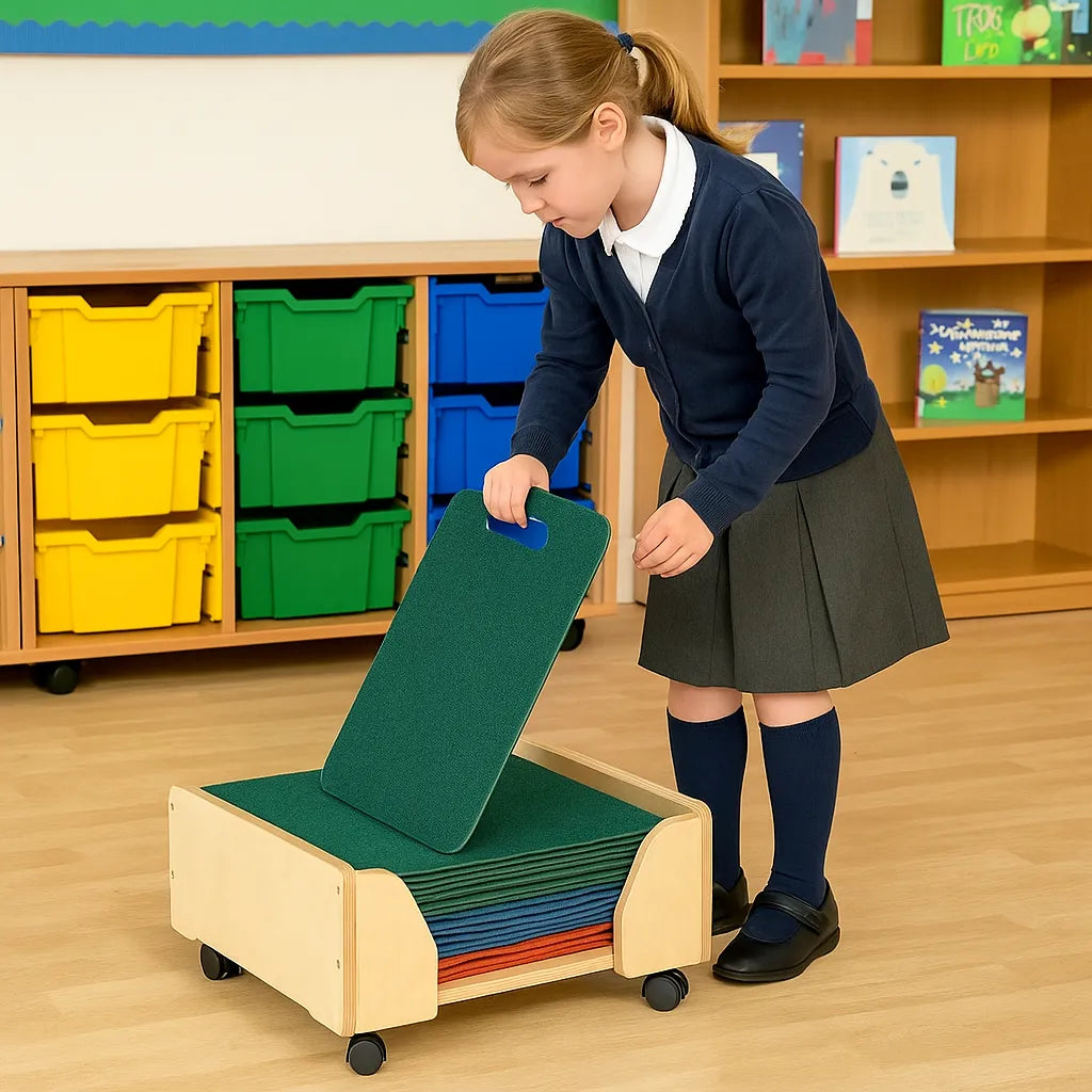 School placement carpets