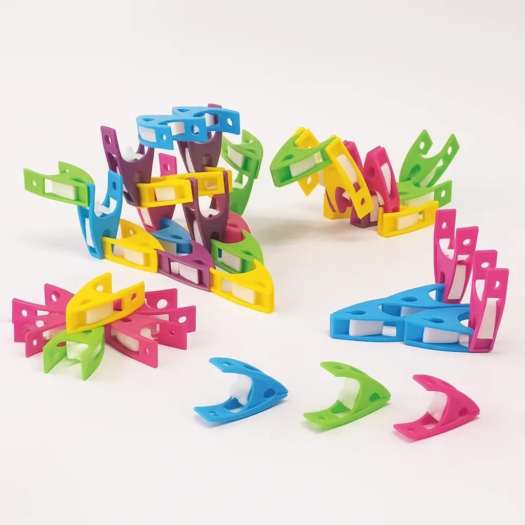 Bright Colourful Pegs Pack of 30-Bright Colourful Pegs Pack of 30