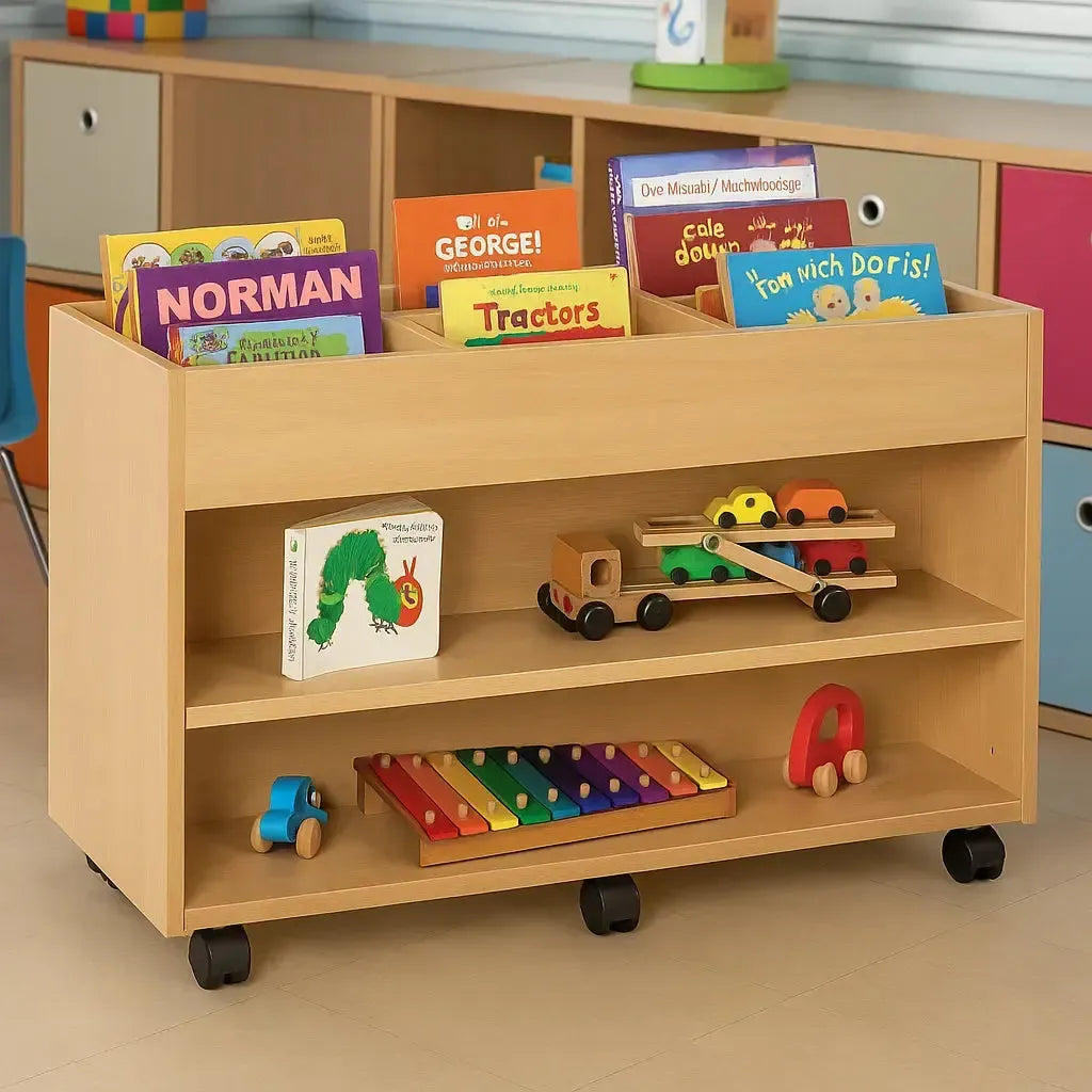 Bubblegum Double Sided 6 Bay Kinderbox-Bubblegum Double Sided 6 Bay Kinderbox