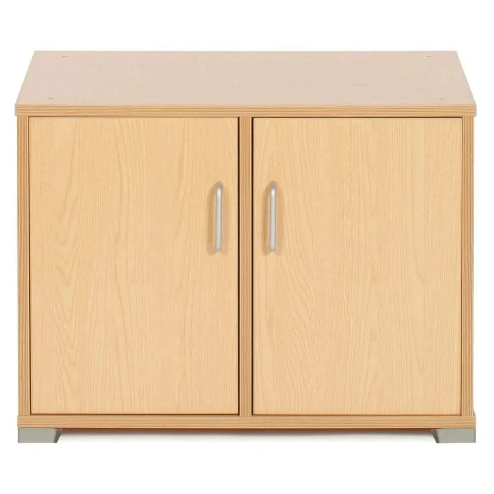 Bubblegum Low Level 2 Bay Classroom Cupboard-Bubblegum Low Level 2 Bay Classroom Cupboard