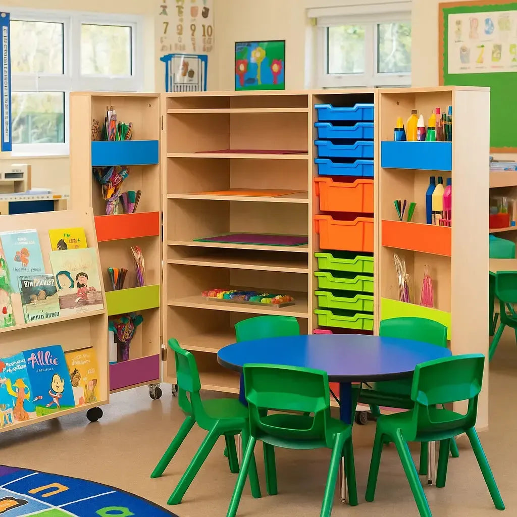 Bubblegum Multi Purpose Art Cupboard-Bubblegum Multi Purpose Art Cupboard