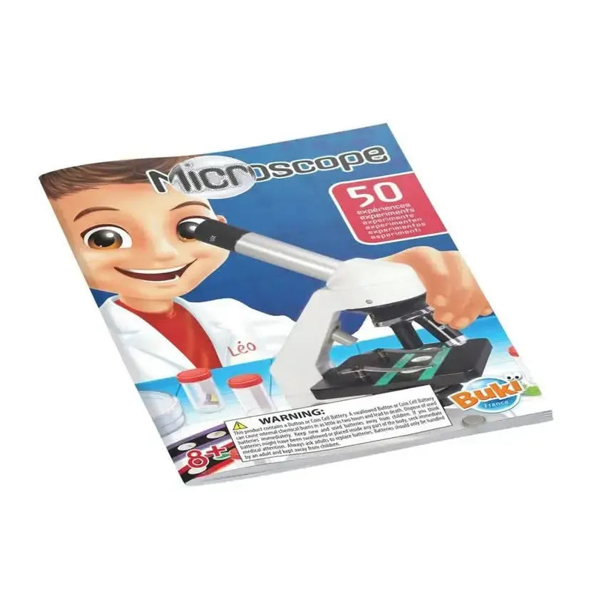 Buki France Microscope with 50 Experiments-Buki France Microscope with 50 Experiments