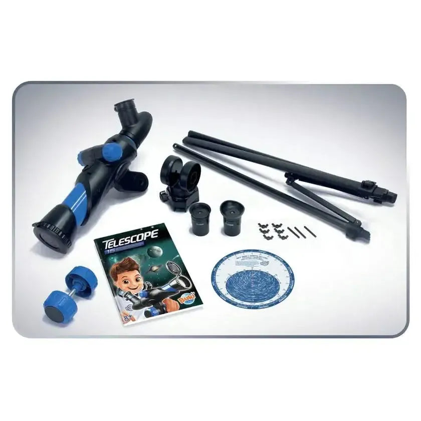 Buki France Telescope with Optical Glass & 15 Activities-Buki France Telescope with Optical Glass & 15 Activities