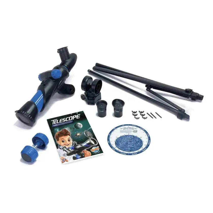 Buki France Telescope with Optical Glass & 15 Activities-Buki France Telescope with Optical Glass & 15 Activities