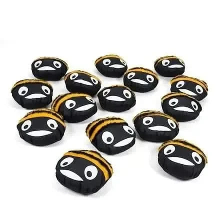 Bumble Bee Cushion and 15 Baby Bee Cushions-Bumble Bee Cushion and 15 Baby Bee Cushions