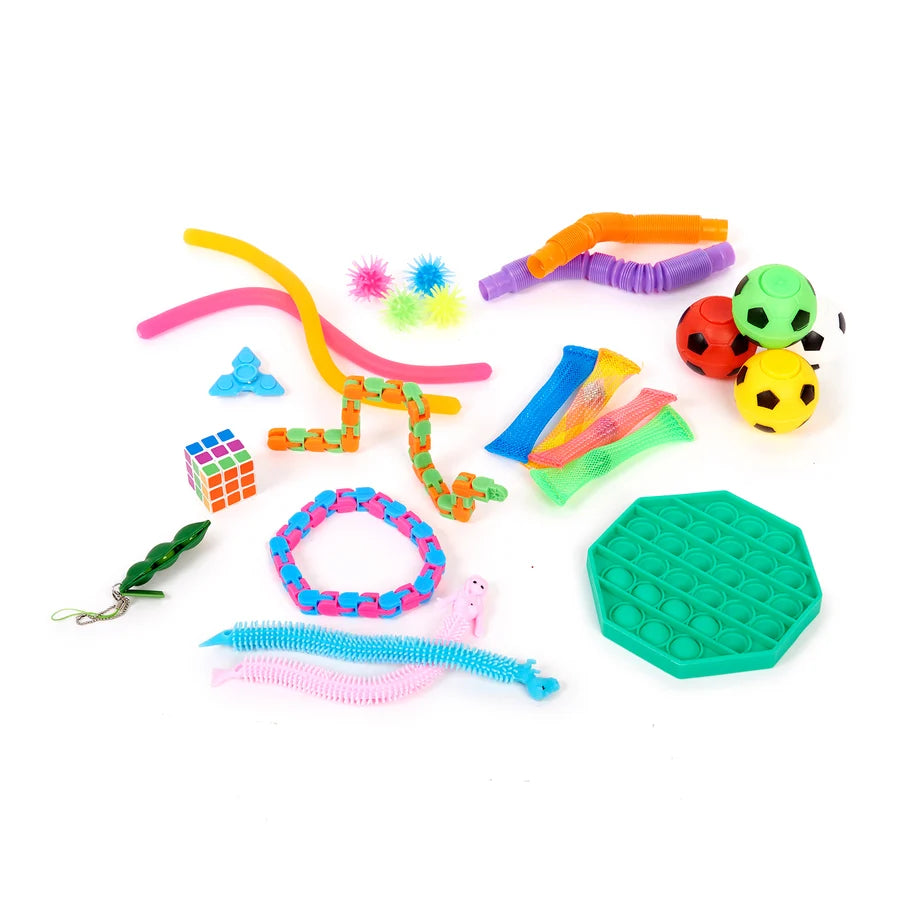 Bumper Fidget Box 24 Piece-Bumper Fidget Box 24 Piece