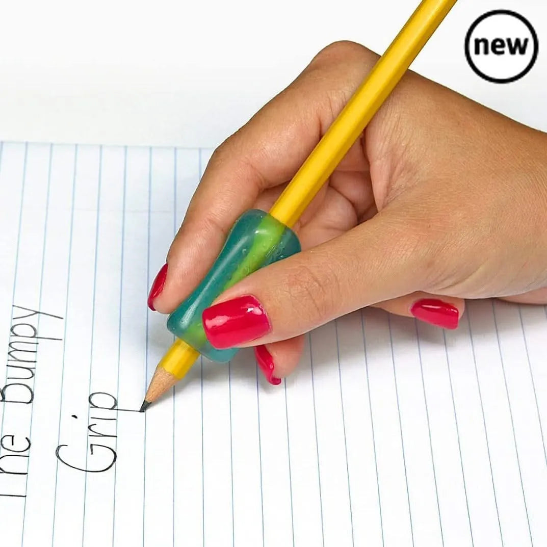Bumpy Neon Pencil Grip 6 Pack-Bumpy Neon Pencil Grip 6 Pack