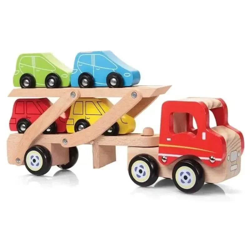 Car Transporter with 4 Vehicles-Car Transporter with 4 Vehicles