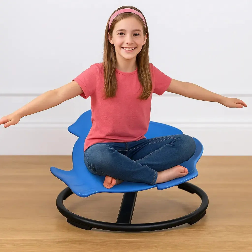 Carousel Fishies Spinning Seat-Carousel Fishies Spinning Seat