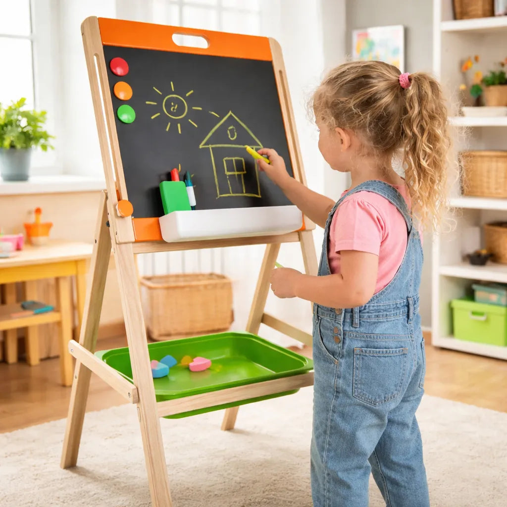 Chalk and Magnet Board-Chalk and Magnet Board