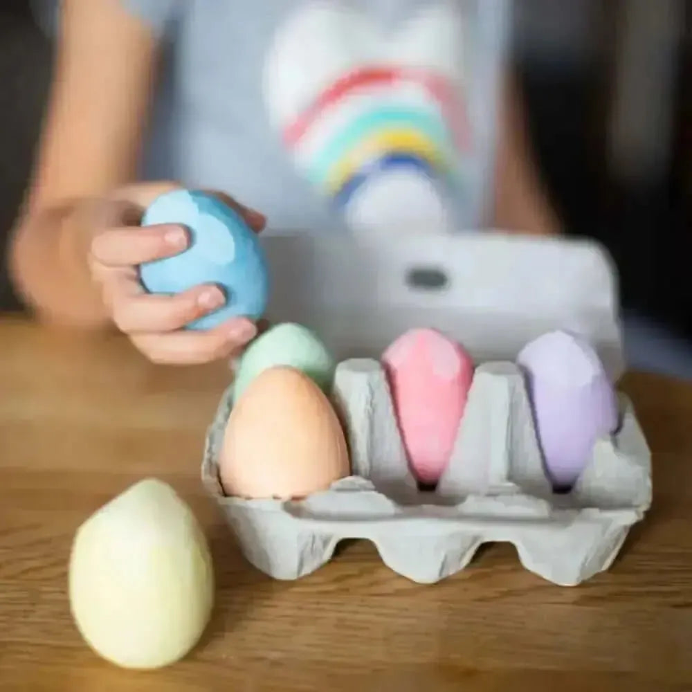 Chalk Eggs-Chalk Eggs