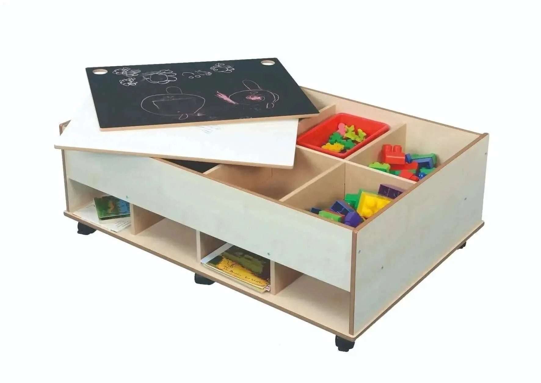 Chalkboard & Dry wipe Table-Chalkboard & Dry wipe Table