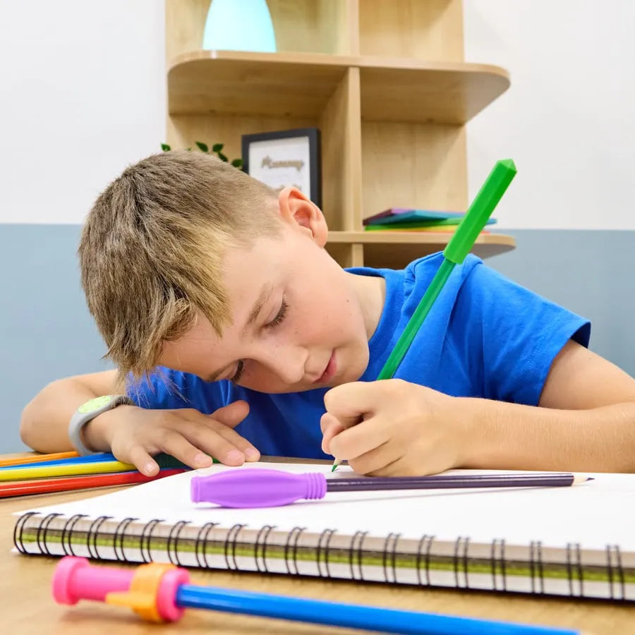 Chewable Pencil Toppers 6pk-Chewable Pencil Toppers 6pk