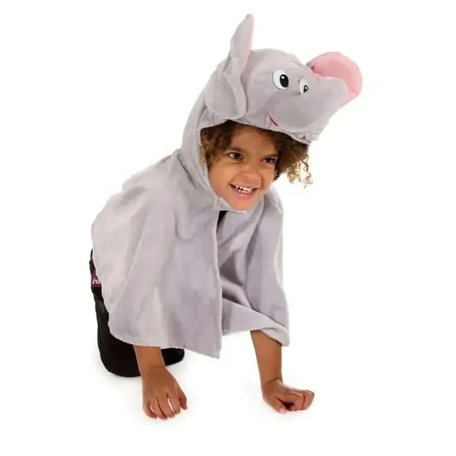 Childrens Elephant Cape fancy dress-Childrens Elephant Cape fancy dress
