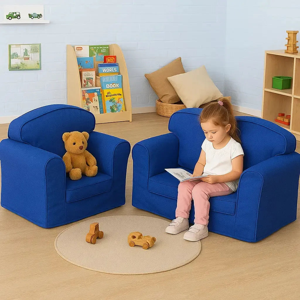 Children's Loose Cover Seating Sofa-Children's Loose Cover Seating Sofa